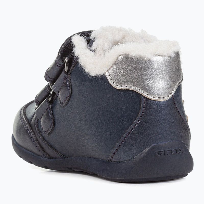 Черевики дитячі гeox Elthan navy/dark silver 9