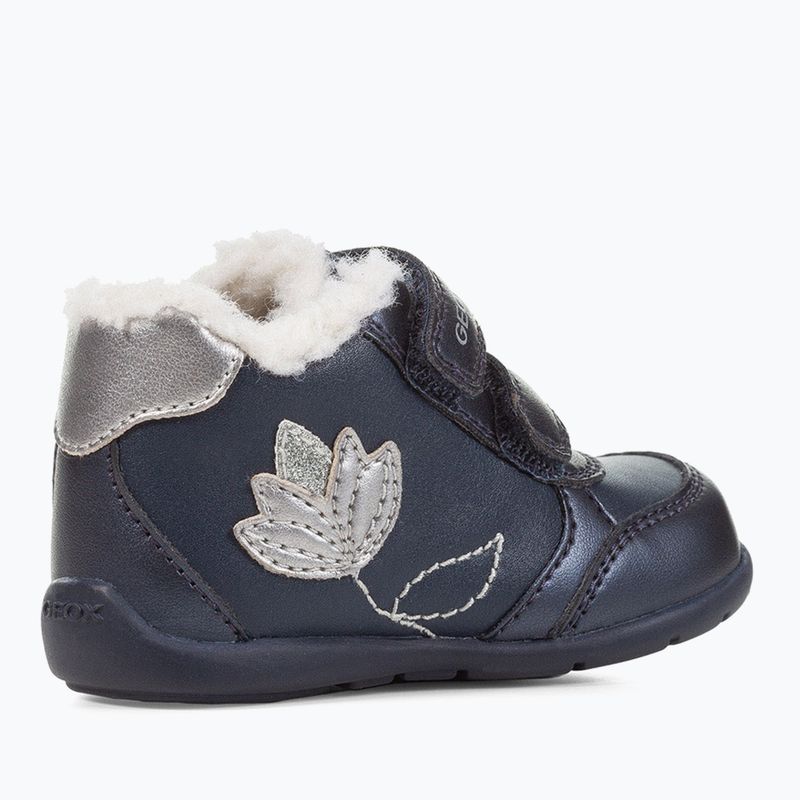 Черевики дитячі гeox Elthan navy/dark silver 10