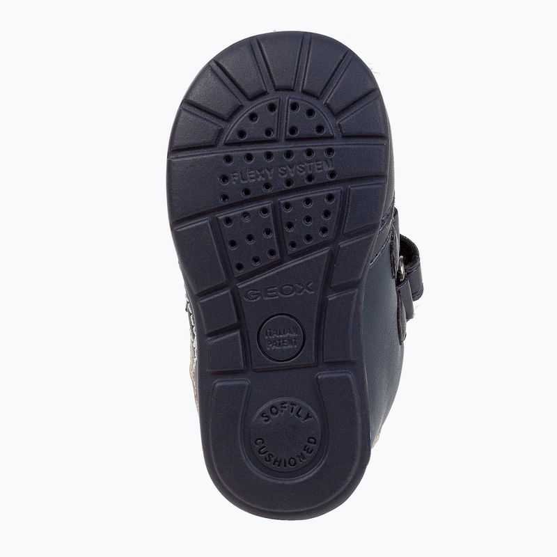 Черевики дитячі гeox Elthan navy/dark silver 12