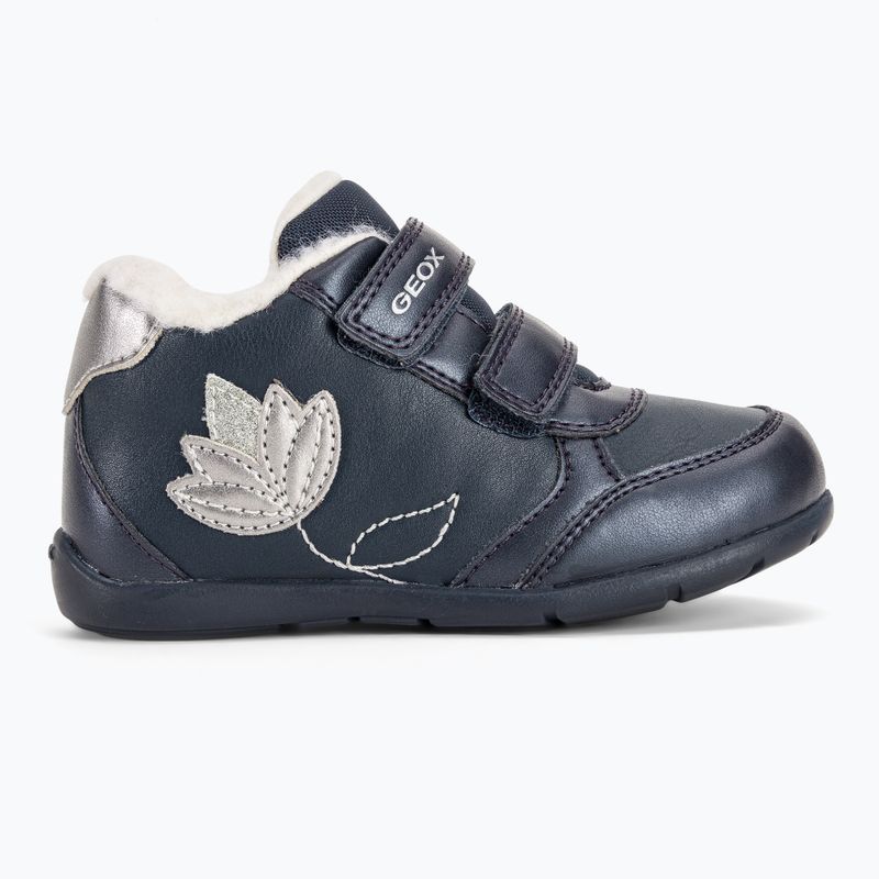 Черевики дитячі гeox Elthan navy/dark silver 2