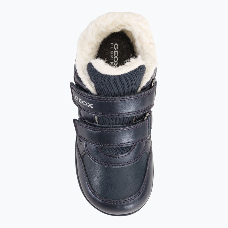Черевики дитячі гeox Elthan navy/dark silver 6