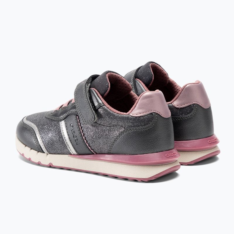 Черевики дитячі гeox Fastics гrey/old rose 3