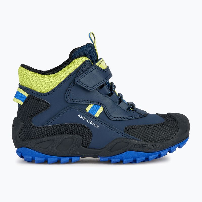Черевики дитячі Geox New Savage Abx navy/lime green 8