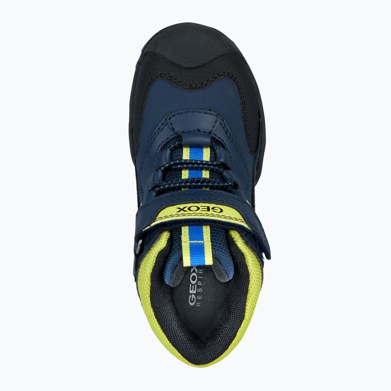 Черевики дитячі Geox New Savage Abx navy/lime green 11