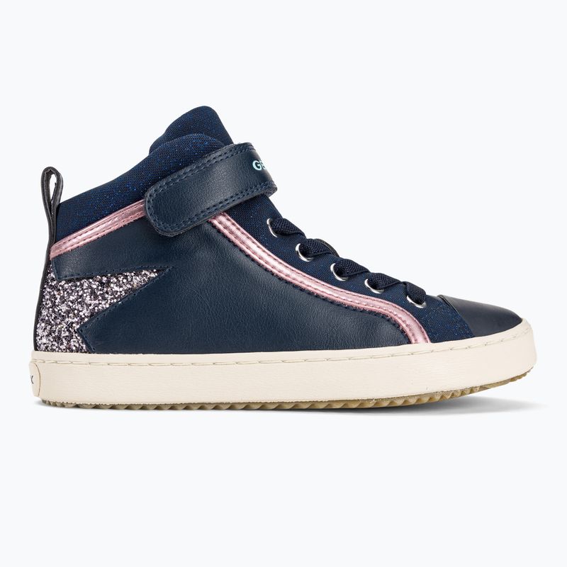Черевики дитячі гeox Kalispera navy/dark silver 2