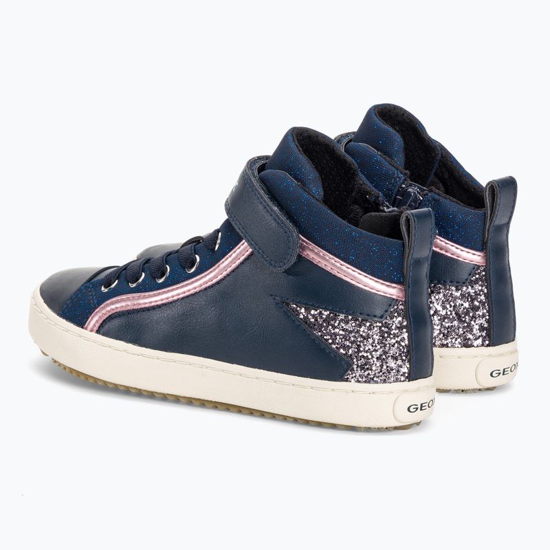 Черевики дитячі гeox Kalispera navy/dark silver 3