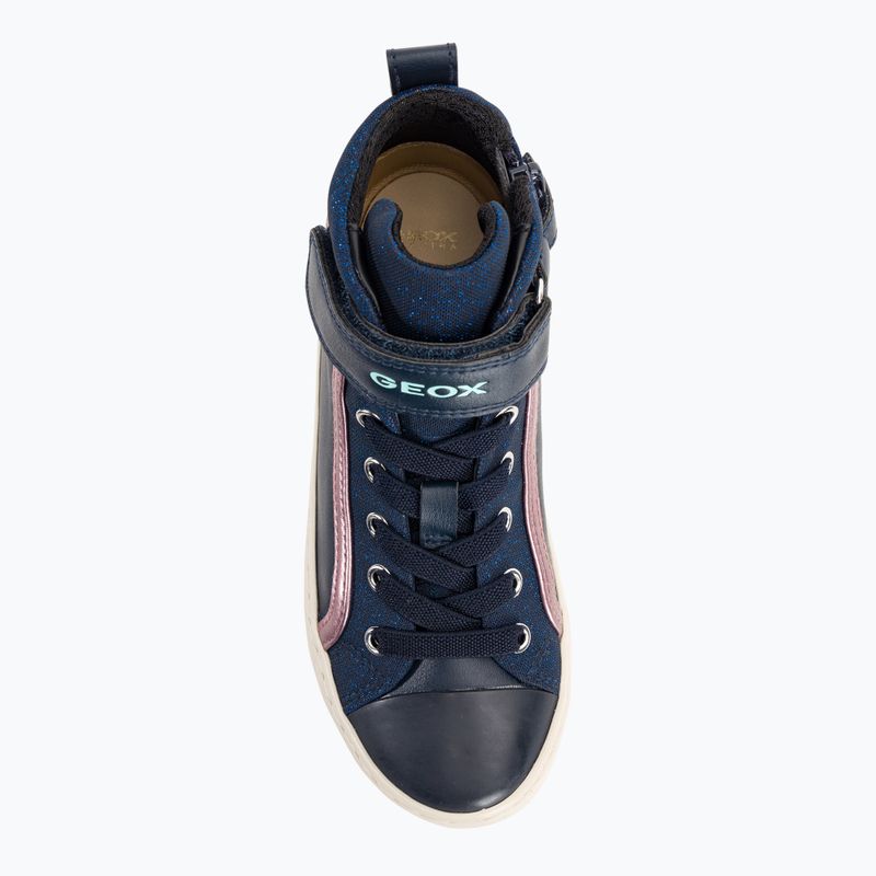 Черевики дитячі гeox Kalispera navy/dark silver 6