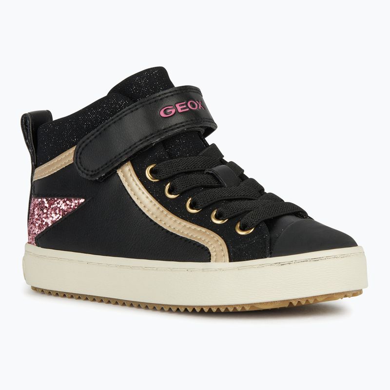 Черевики дитячі гeox Kalispera black/dark pink 7