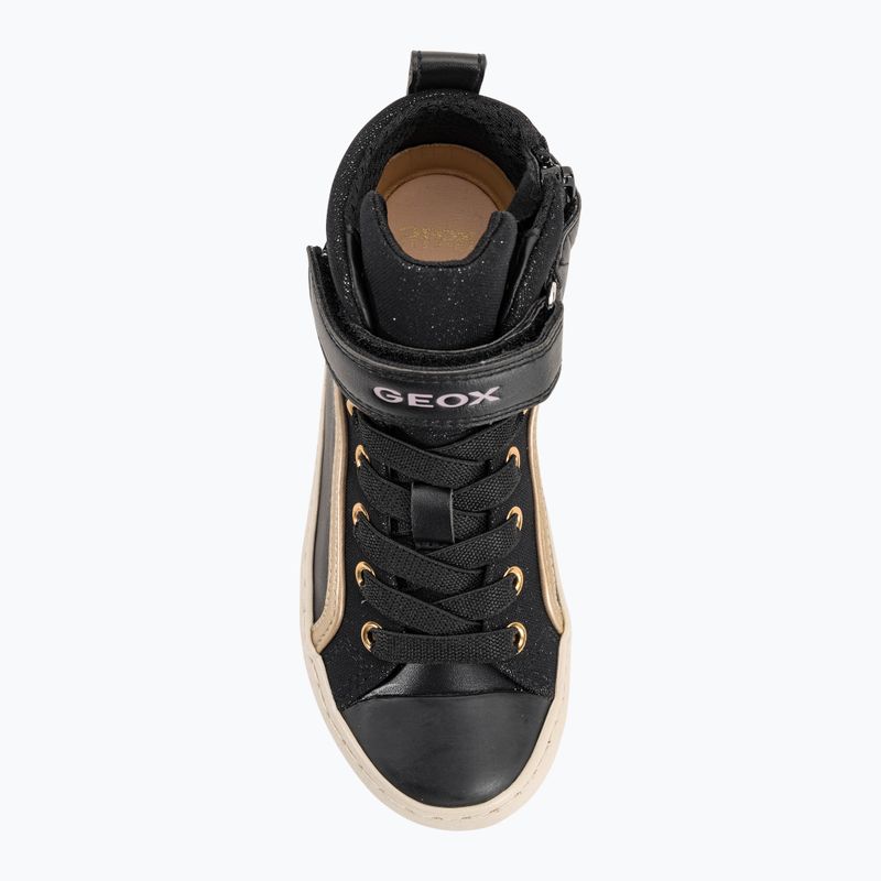 Черевики дитячі гeox Kalispera black/dark pink 6