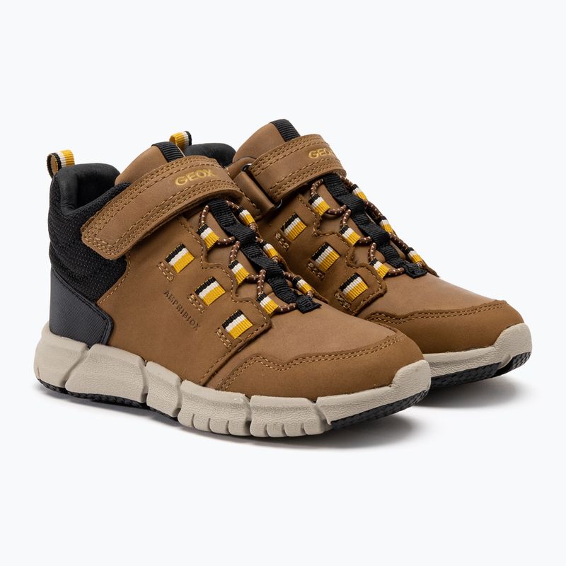 Черевики дитячі Geox Flexyper Abx brown/dark yellow 4