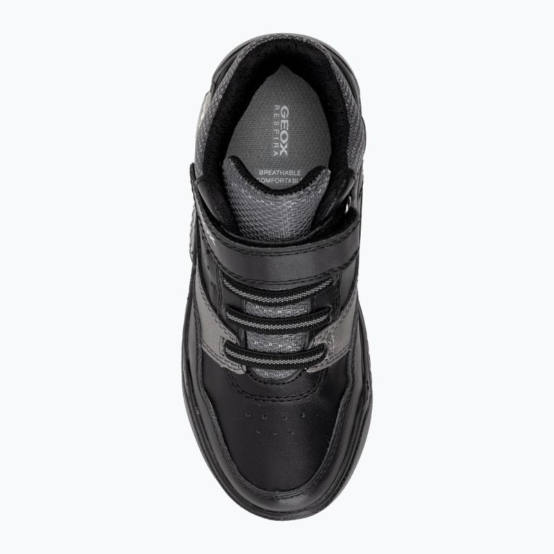 Черевики дитячі гeox Illuminus black/dark гrey 6