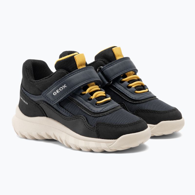 Черевики дитячі Geox Simbyos Abx navy/gold 4