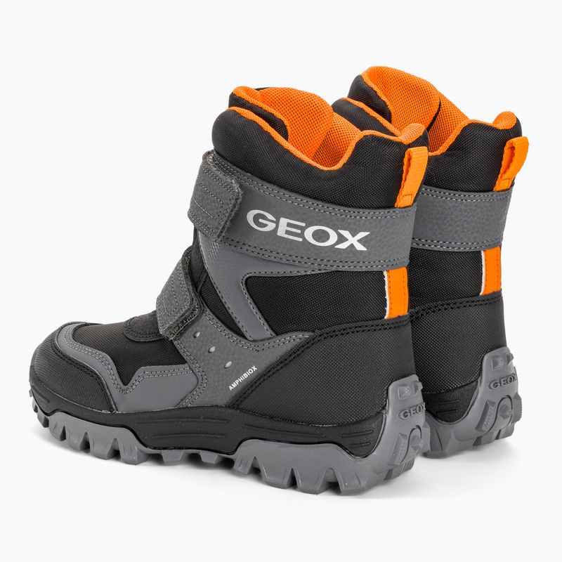 Черевики дитячі Geox Himalaya Abx black/orange 3