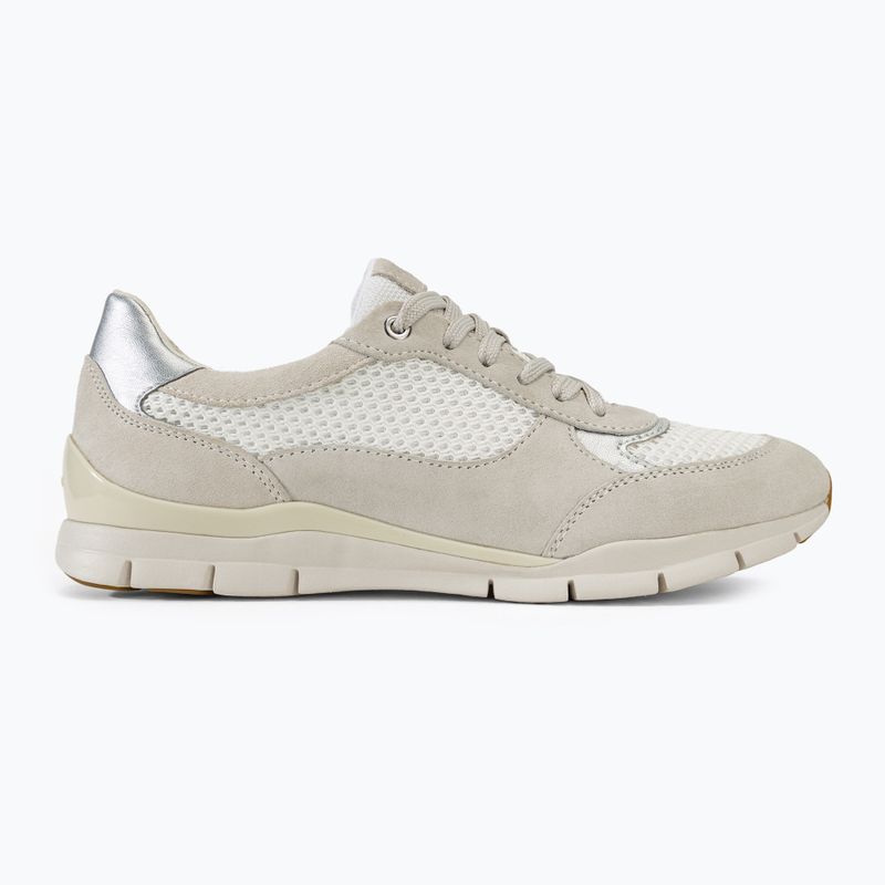 Кросівки жіночі Geox Sukie off white/white 3