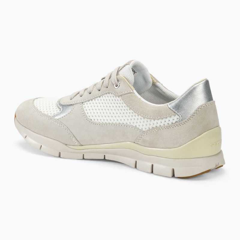 Кросівки жіночі Geox Sukie off white/white 4