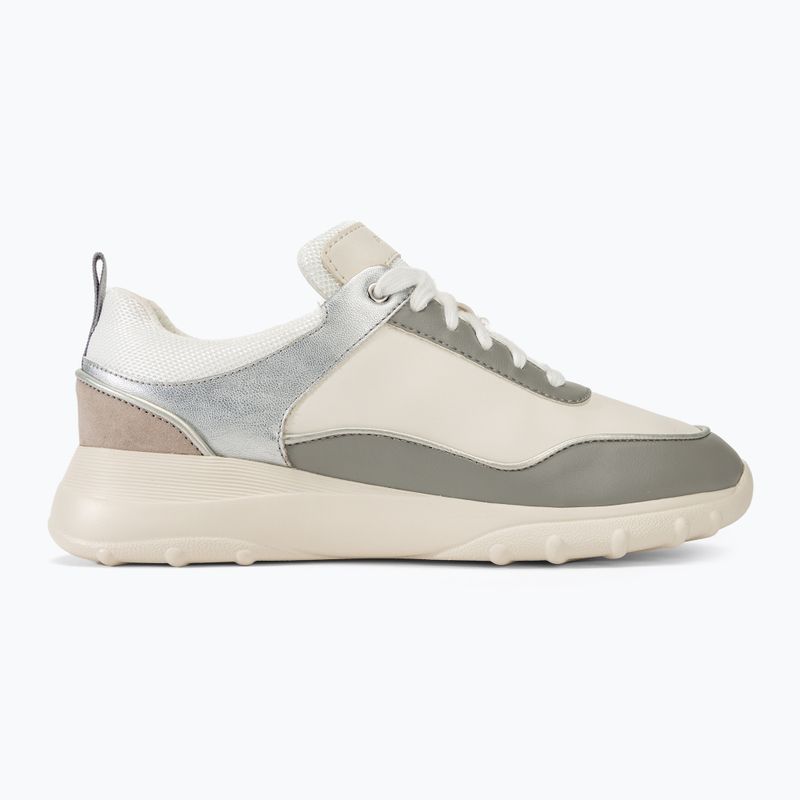 Кросівки жіночі Geox Alleniee grey/optic white 3