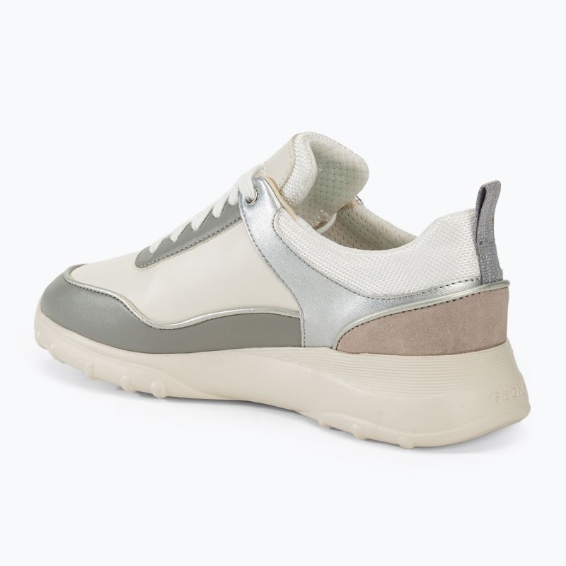 Кросівки жіночі Geox Alleniee grey/optic white 4