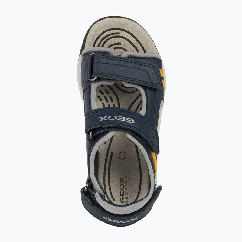 Сандалі дитячі Geox Borealis ocean blue/gold 13