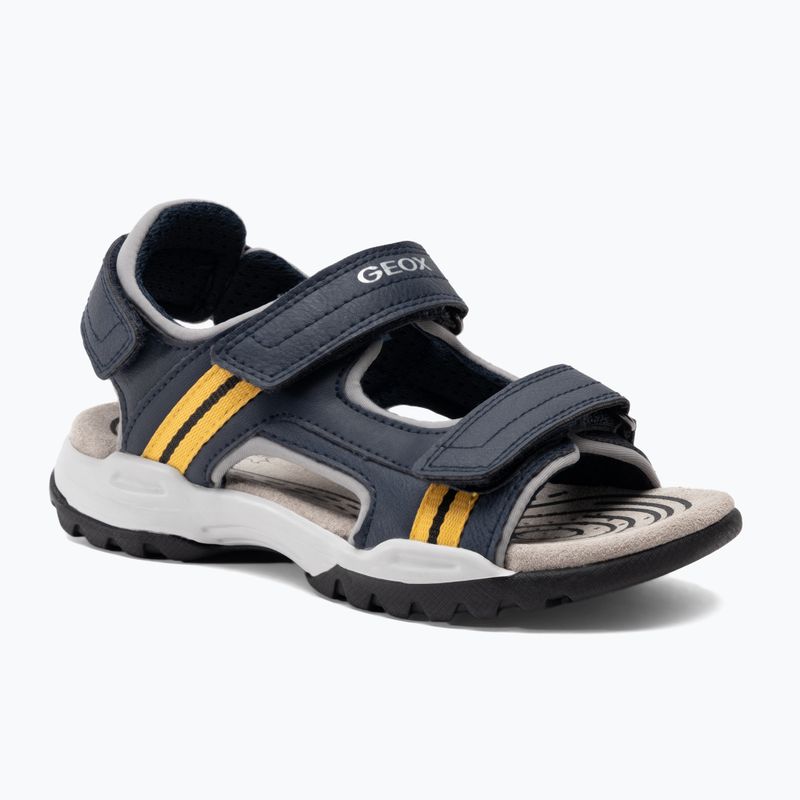 Сандалі дитячі Geox Borealis ocean blue/gold