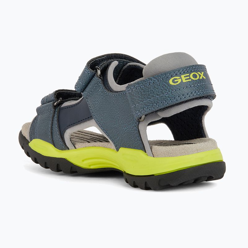Сандалі дитячі Geox Borealis avio/lime 10