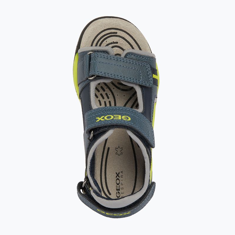Сандалі дитячі Geox Borealis avio/lime 13