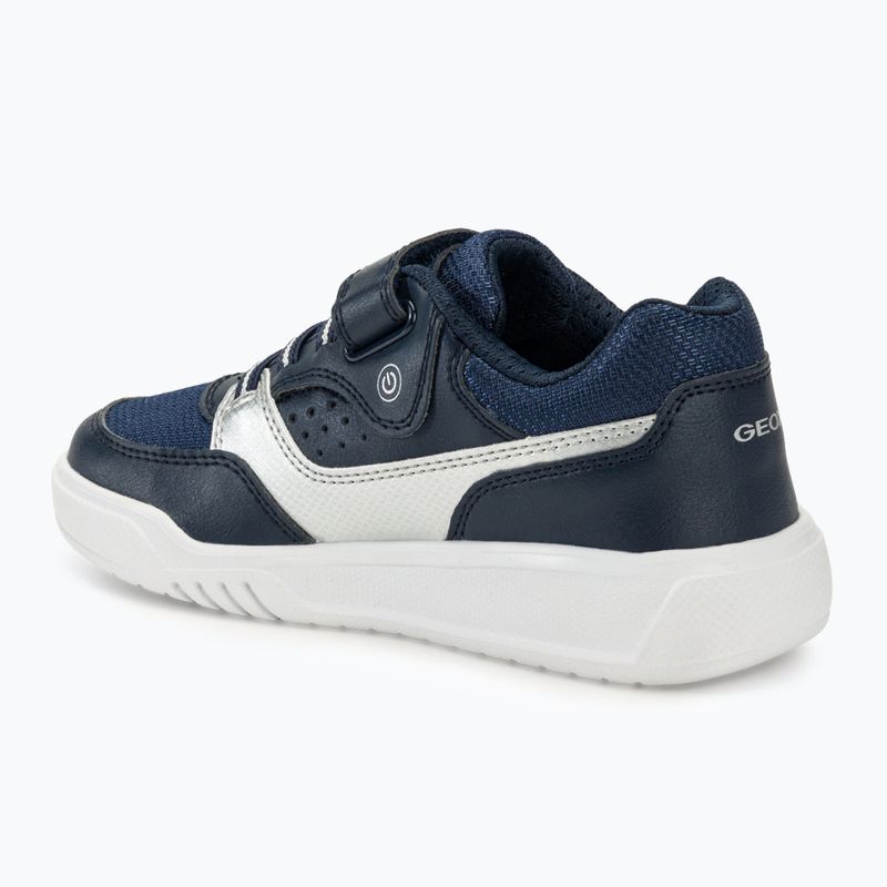 Кросівки дитячі Geox Illuminus ocean blue/silver 3