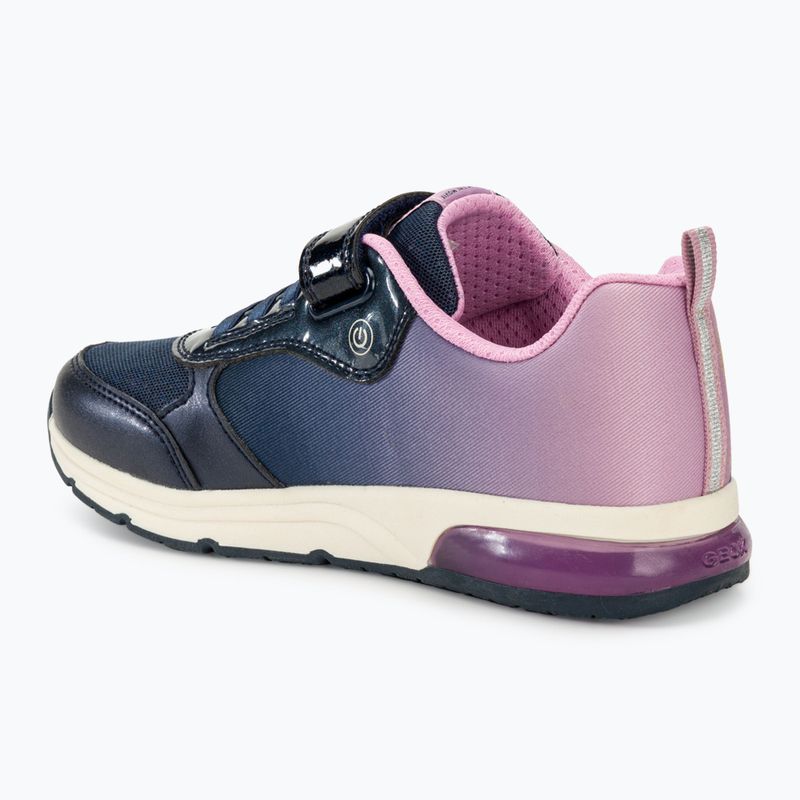 Кросівки дитячі Geox Spaceclub navy/lavender 3