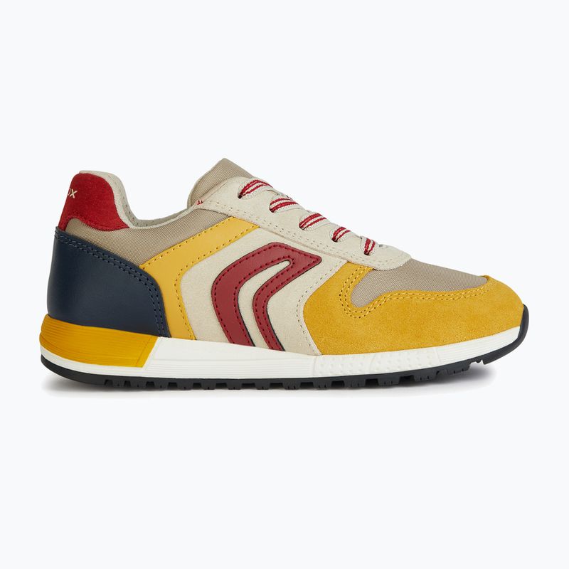 Кросівки дитячі Geox Alben beige/yellow 9