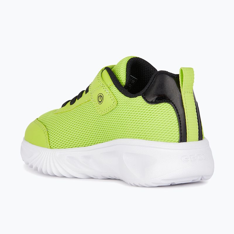 Кросівки дитячі Geox Assister lime/black 4