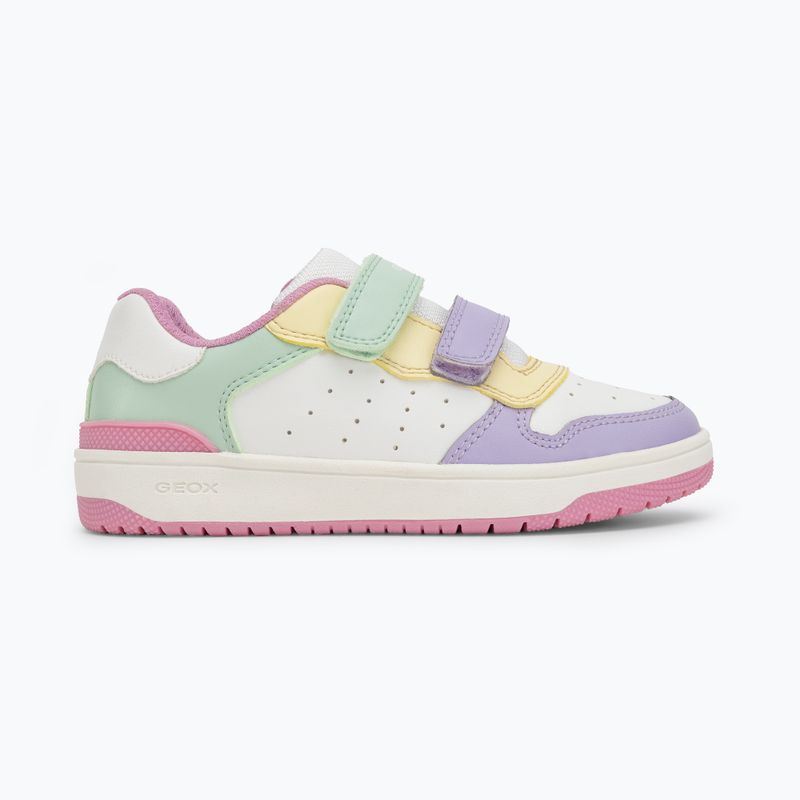 Кросівки підліткові Geox Washiba white/multicolor 2
