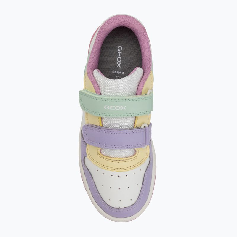 Кросівки підліткові Geox Washiba white/multicolor 5