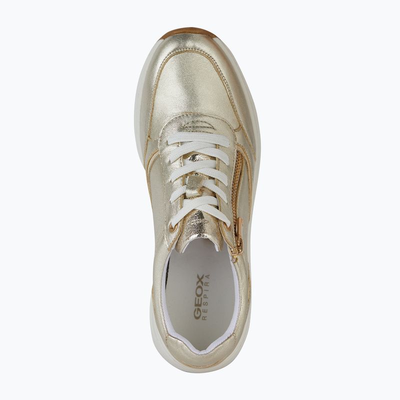 Кросівки жіночі Geox Cristael light gold 6