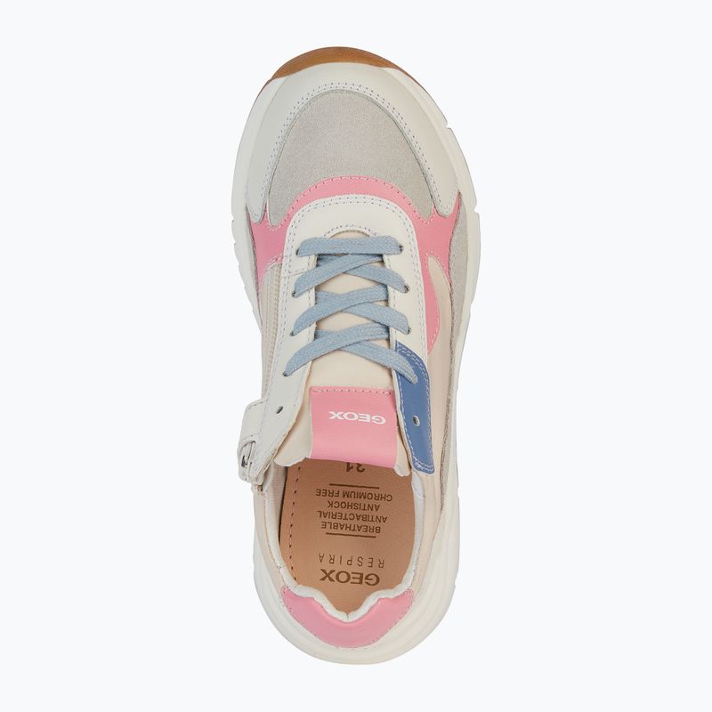 Кросівки дитячі Geox Mawazy light ivory/light coral 13