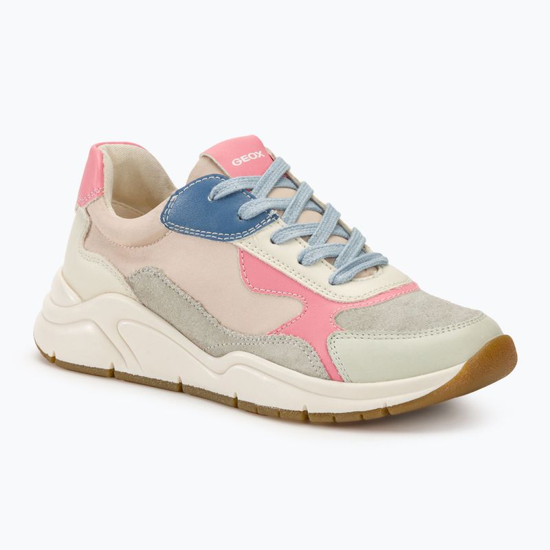 Кросівки дитячі Geox Mawazy light ivory/light coral