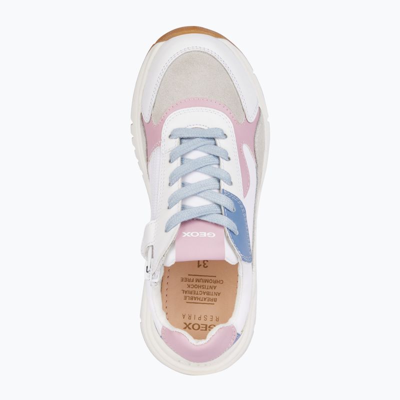 Кросівки дитячі Geox Mawazy white/avio 13