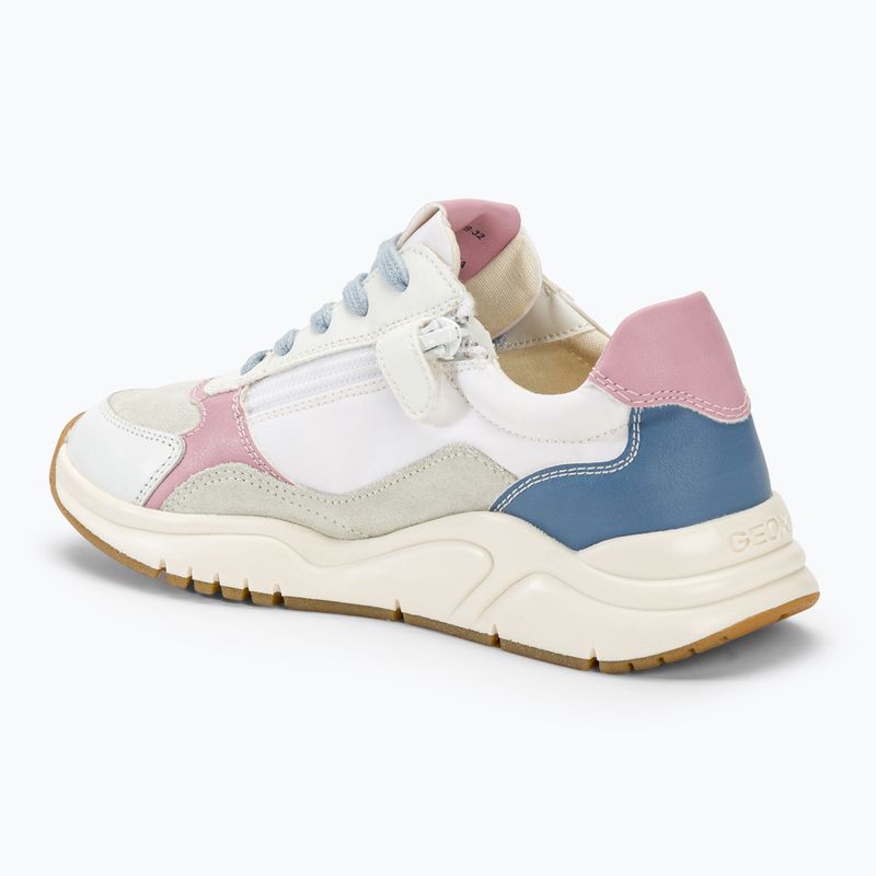 Кросівки дитячі Geox Mawazy white/avio 3