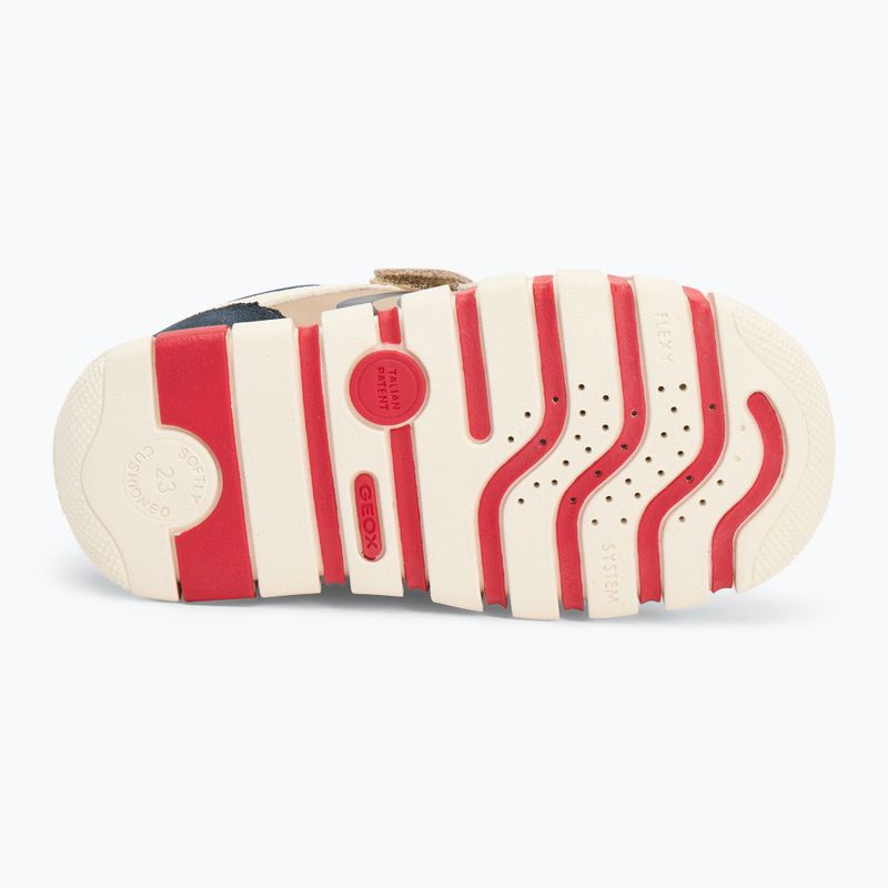 Кросівки дитячі Geox Iupidoo beige / navy 4
