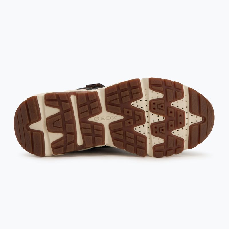 Черевики підліткові Geox Flexyper Plus brown cotto / black 4