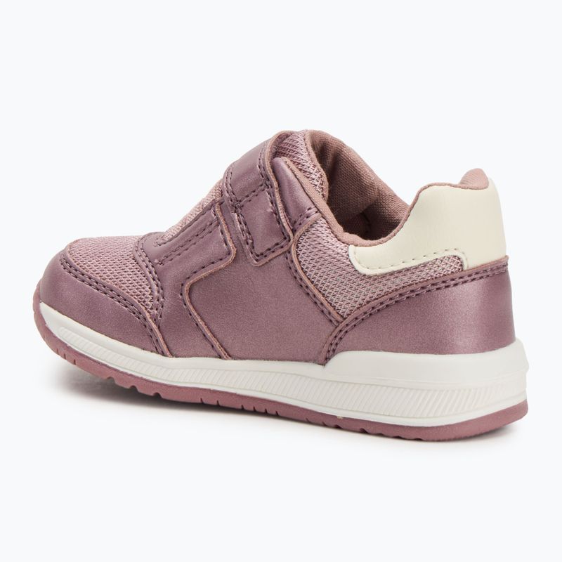 Черевики дитячі Geox Rishon dark pink/old white 3