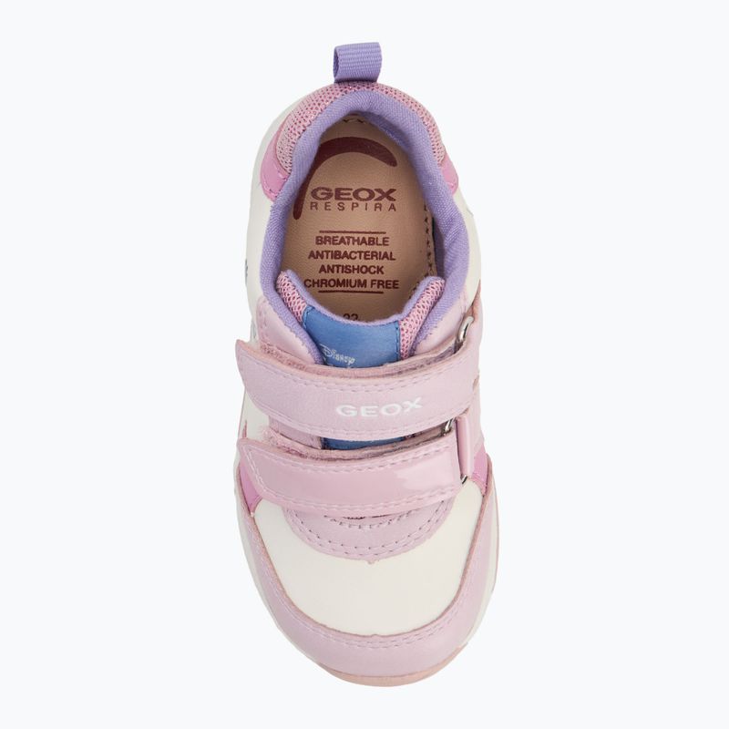 Черевики дитячі Geox Rishon white/pink 5