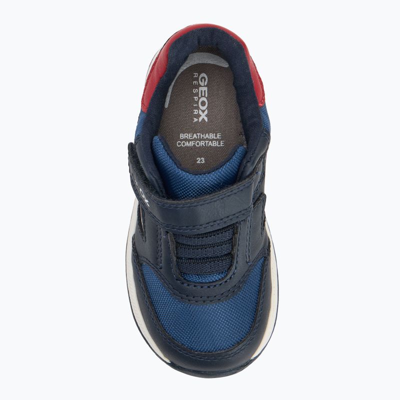 Черевики дитячі Geox Rishon navy/red 5