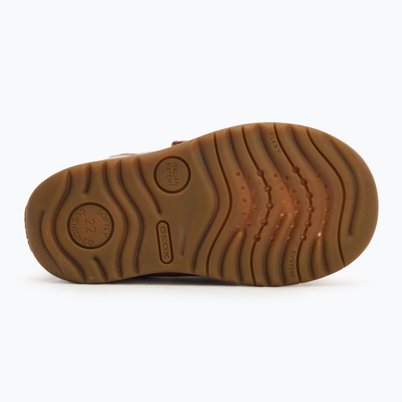 Дитячі туфлі Geox Macchia cognac cognac 4