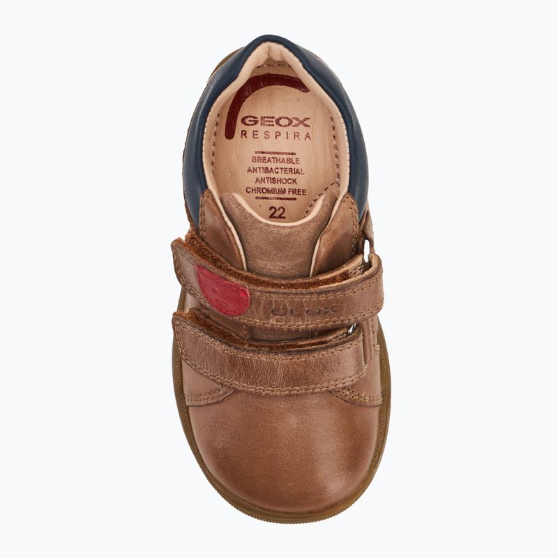 Дитячі туфлі Geox Macchia cognac cognac 5