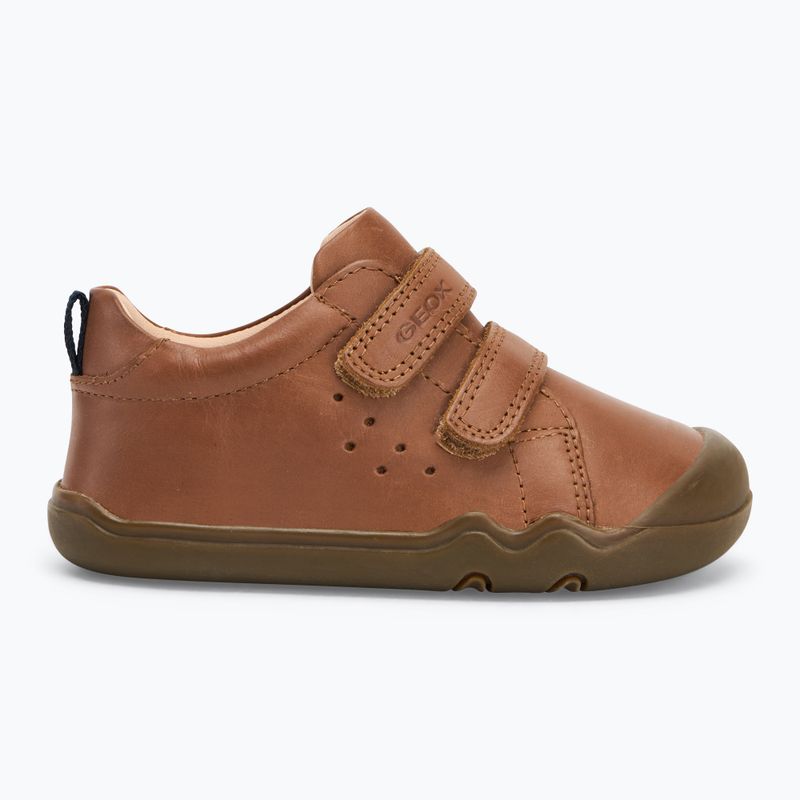 Кросівки barefoot дитячі Geox Steppieup cognac 2