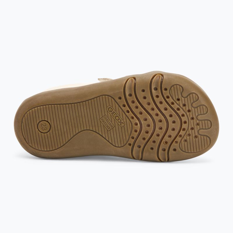 Кросівки barefoot дитячі Geox Steppieup light ivory 4