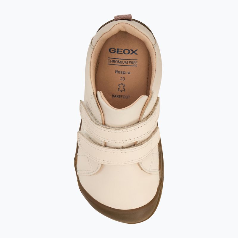 Кросівки barefoot дитячі Geox Steppieup light ivory 5