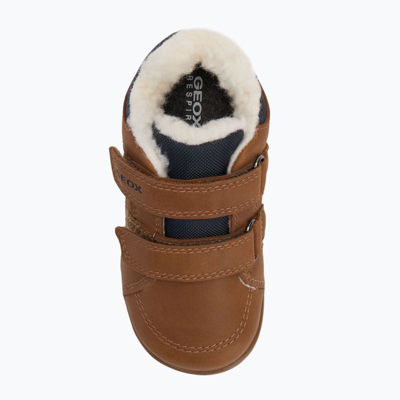 Сандалі дитячі Geox Elthan tobbacco / dark yellow 5