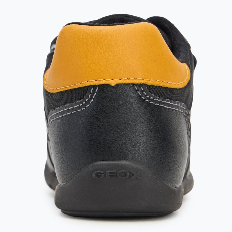 Дитячі туфлі Geox Elthan чорні/охристі 6