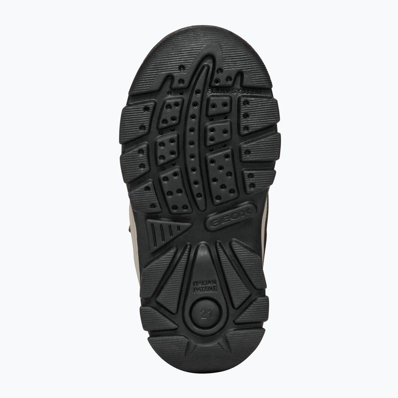 Дитячі туфлі Geox Flantil ABX тютюновий/чорний 13