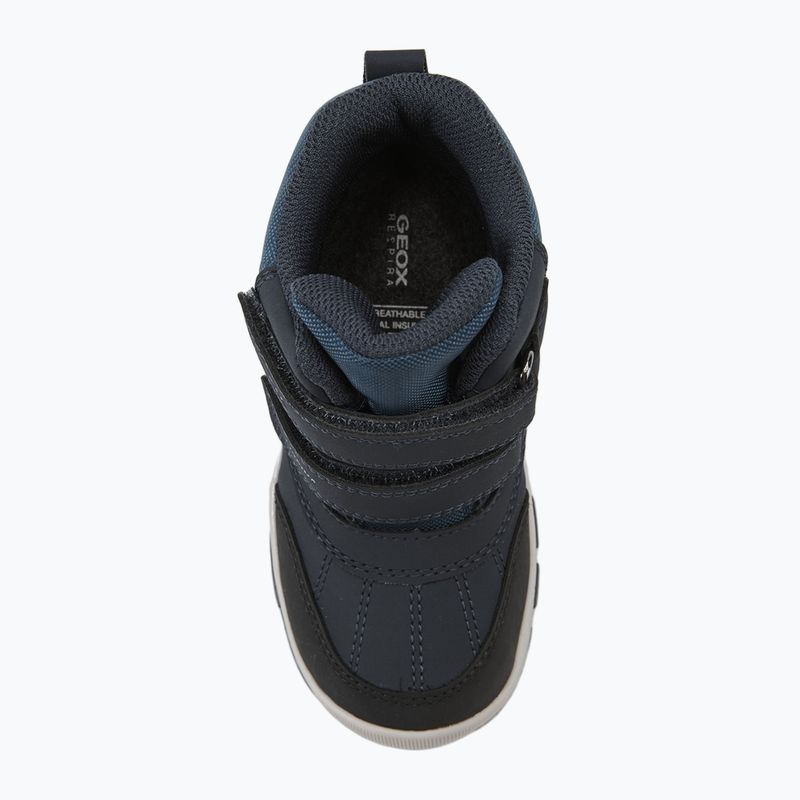 Дитячі туфлі Geox Flantil ABX темно-синього кольору 5